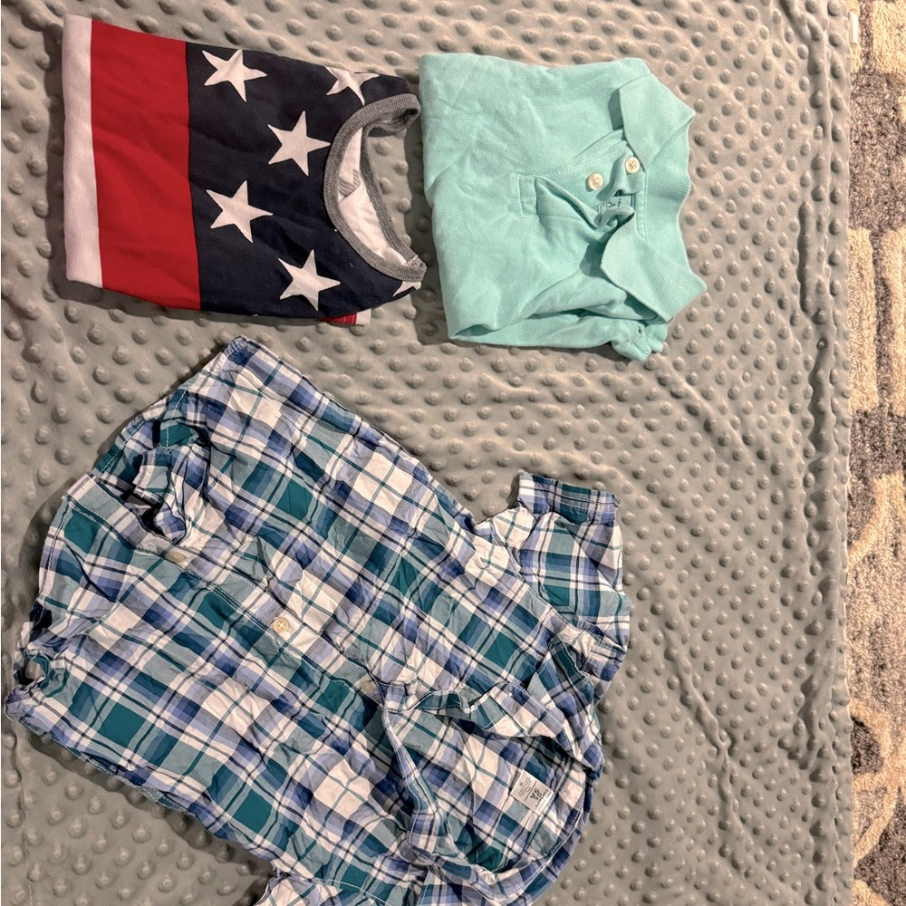 3 shirt lot - 5t boys